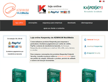 Tablet Screenshot of kaspersky.aeminiummultimedia.pt